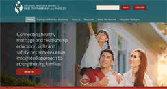 Desktop Screenshot of healthymarriageandfamilies.org